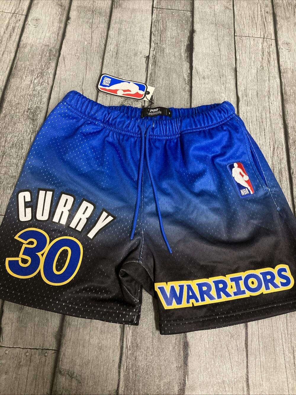 NWT Men’s Pro Standard Golden State Warriors Stephen Curry Shorts Small